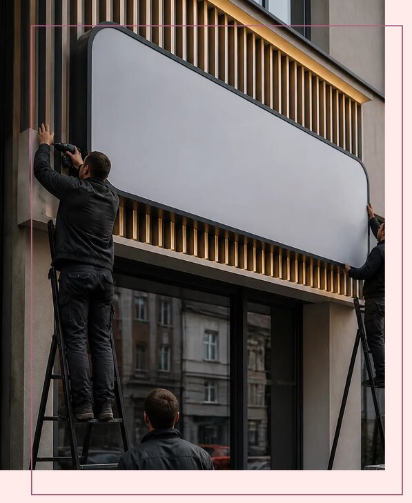 Вывески для компании в Колпине по цене от 15473 р. | Аванза-Клп